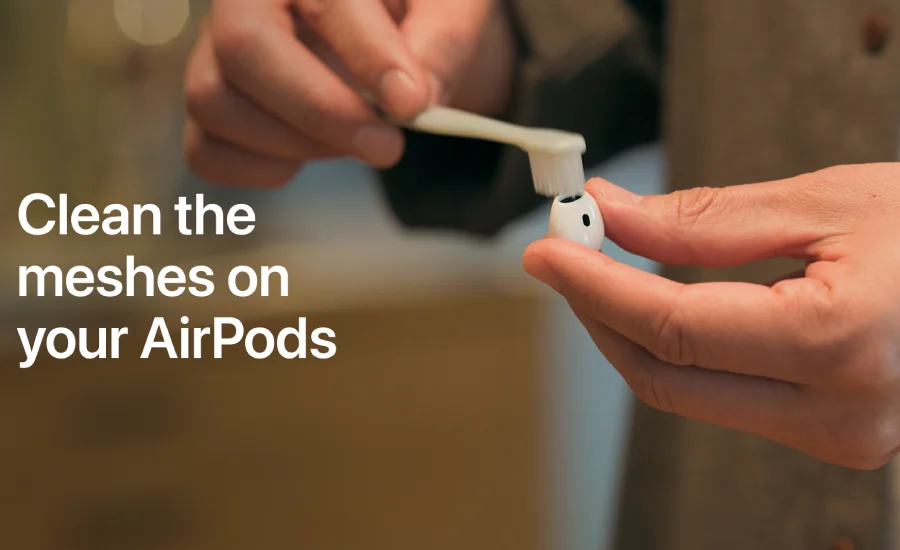 How to properly clean AirPods MacIran تمیز کردن صحیح ایرپاد
