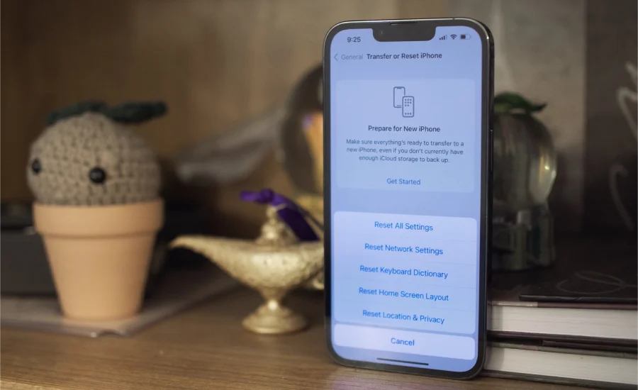 Steps to reset network settings on iPhone – MacIran مراحل ریست تنظیمات شبکه در آیفون