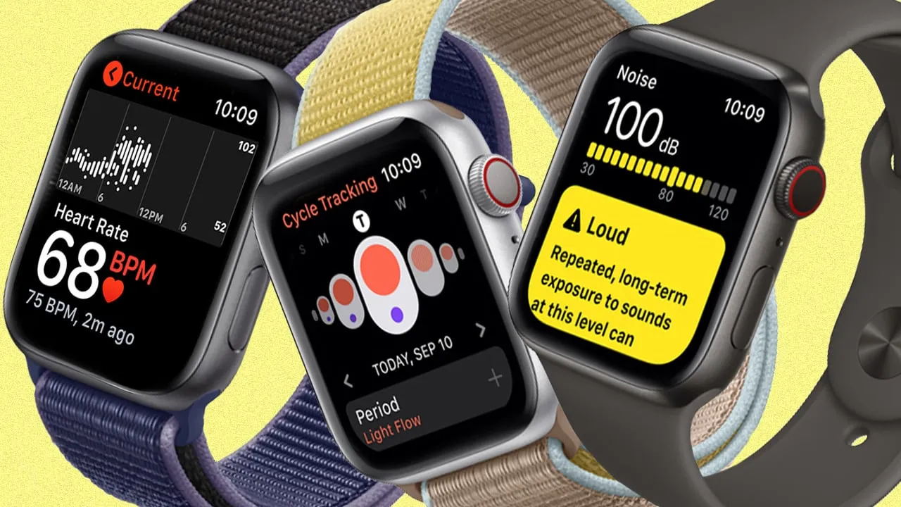 apple Watch Health and exercise monitoring پایش سلامت و ورزش