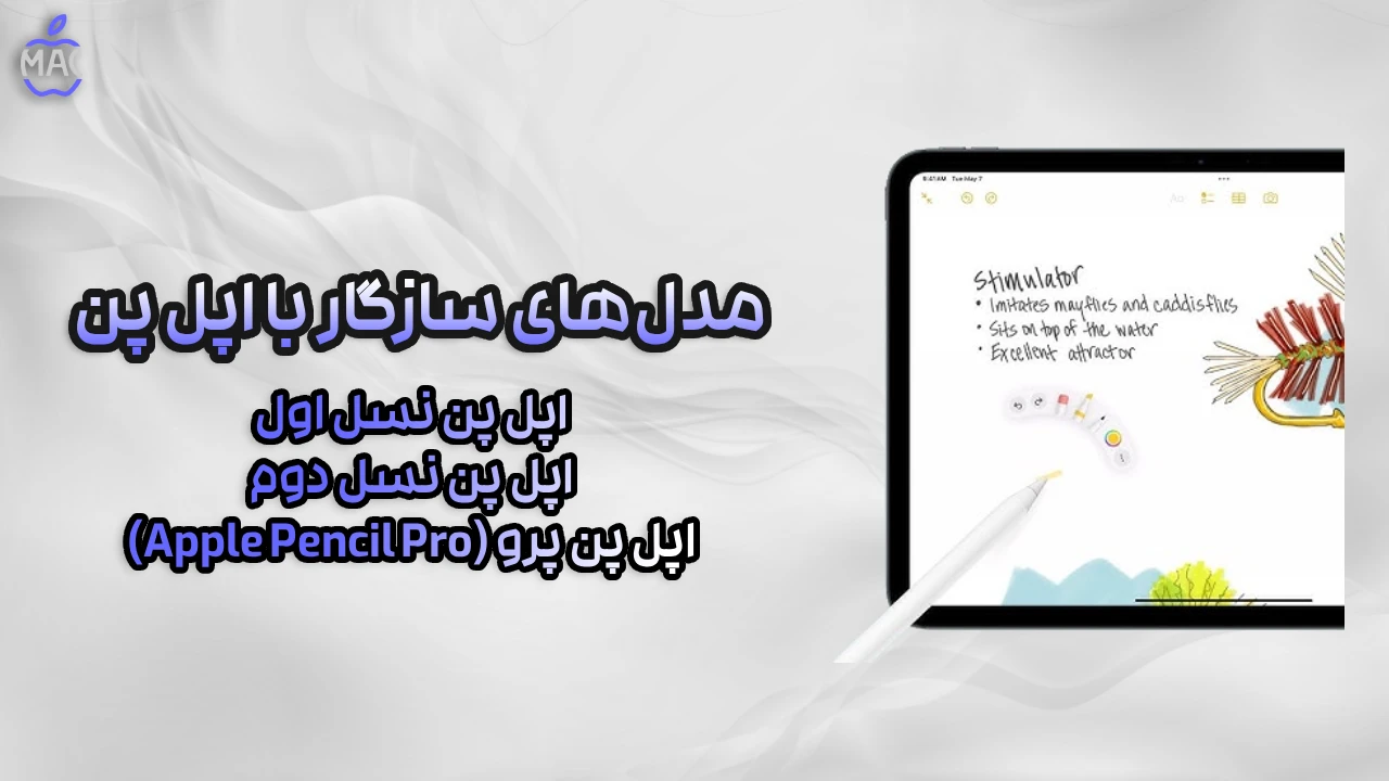 Apple Pencil Pairing Guide – MacIran اپل پن