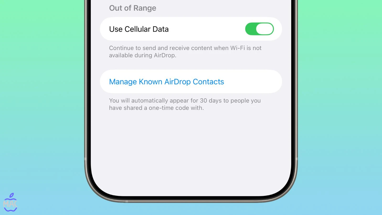 15 New Things Your iPhone – MacIran (2) 3) AirDrop به آدمهایی که مخاطبت نیستن