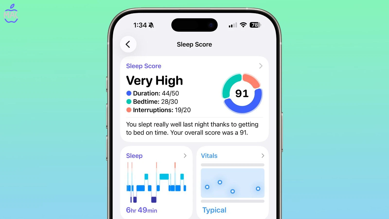 15 New Things Your iPhone – MacIran (4) 5) امتیاز خواب دقیقتر برای کاربرای Apple Watch