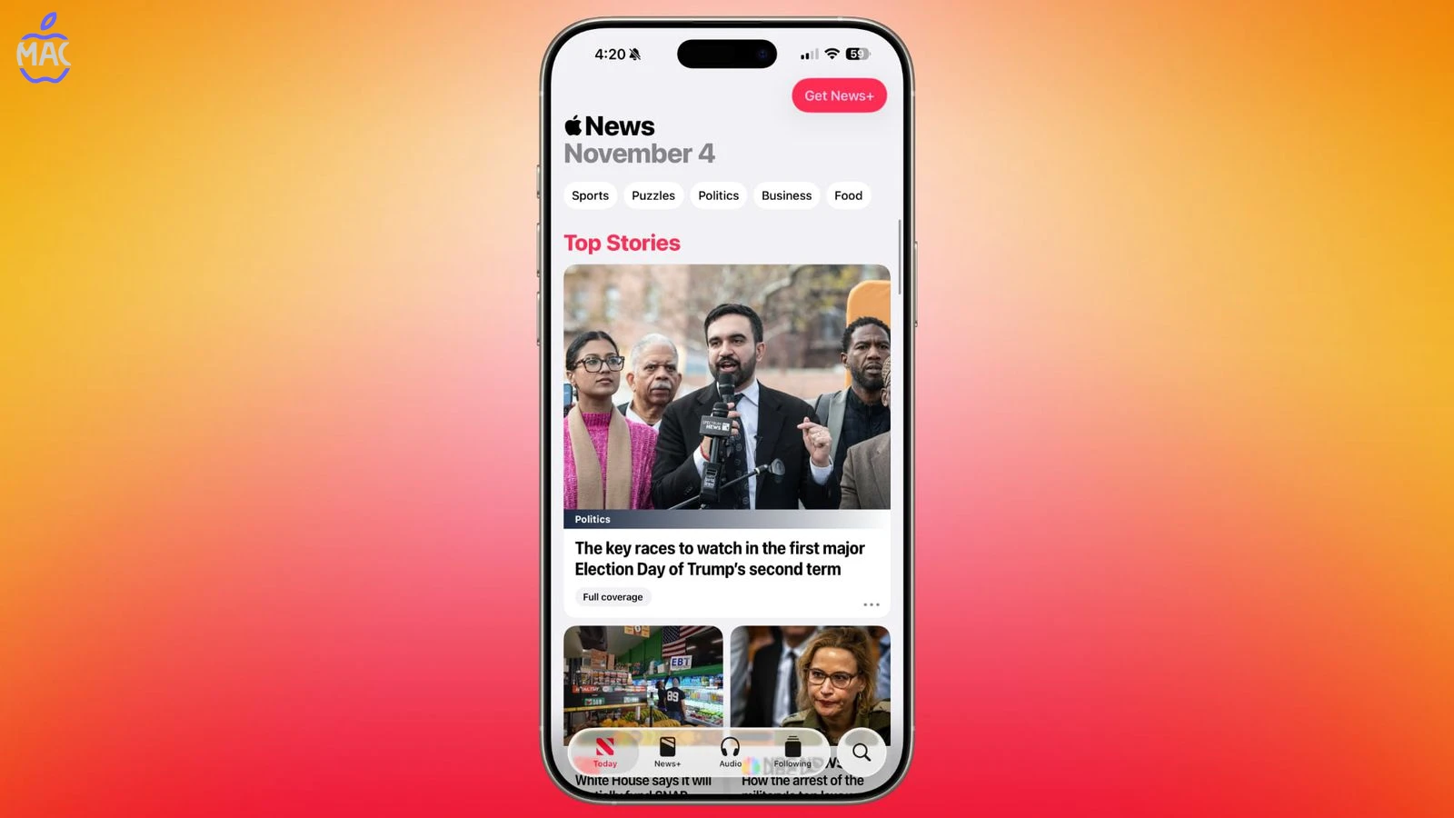 15 New Things Your iPhone – MacIran (9) 10) دسترسی سریعتر به دستهبندیهای Apple News