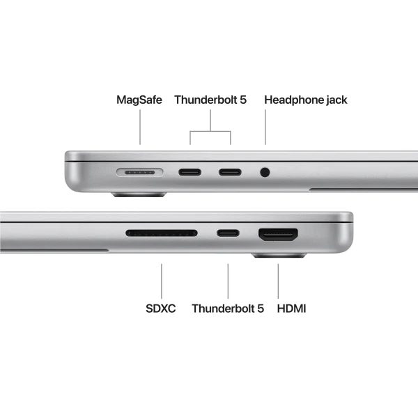 مک بوک پرو 14 اینچ M5 Pro ظرفیت 1/24 ترابایت مدل MGDN4 / 2026 4 مک بوک پرو 14 اینچ M5 Pro ظرفیت 1/24 ترابایت مدل MGDN4 / 2026 - Image 3